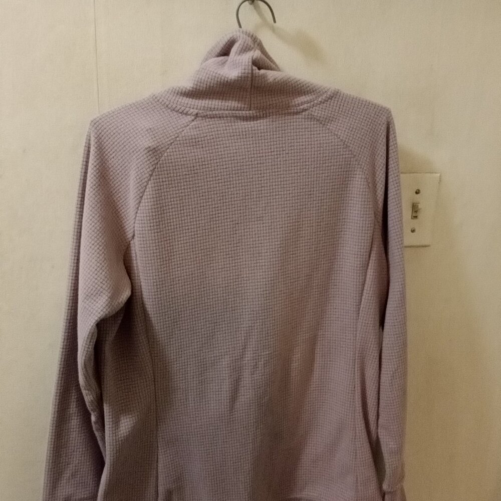 Outdoor Research Sz M light purple patterned fleece - Picture 3 of 5